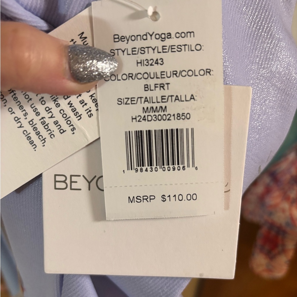 Beyond Yoga Lavender Active Leggings
